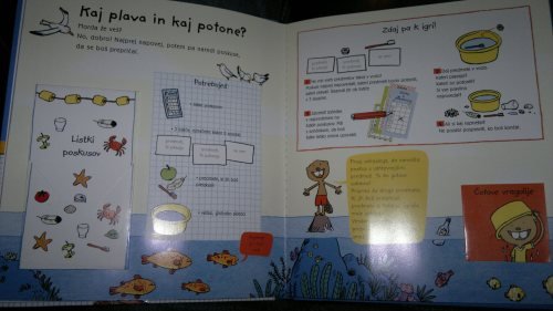 knjiga: poizkusi z vodo, tehniška založba